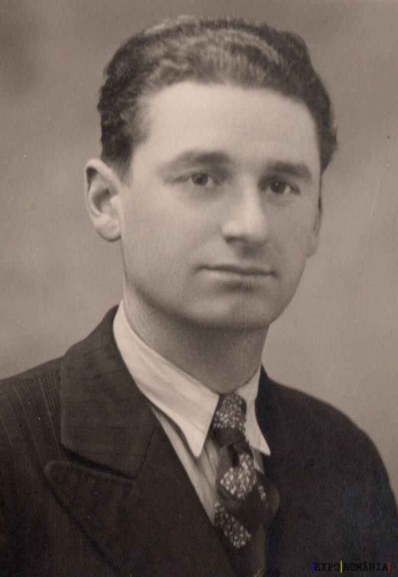 Portret alb-negru al unui bărbat elegant