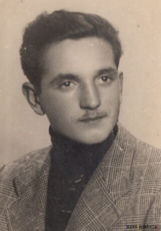 Tânăr elegant în fotografia anilor '50