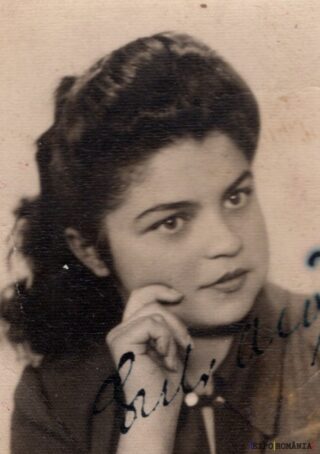 Portretul unei tinere reflectând