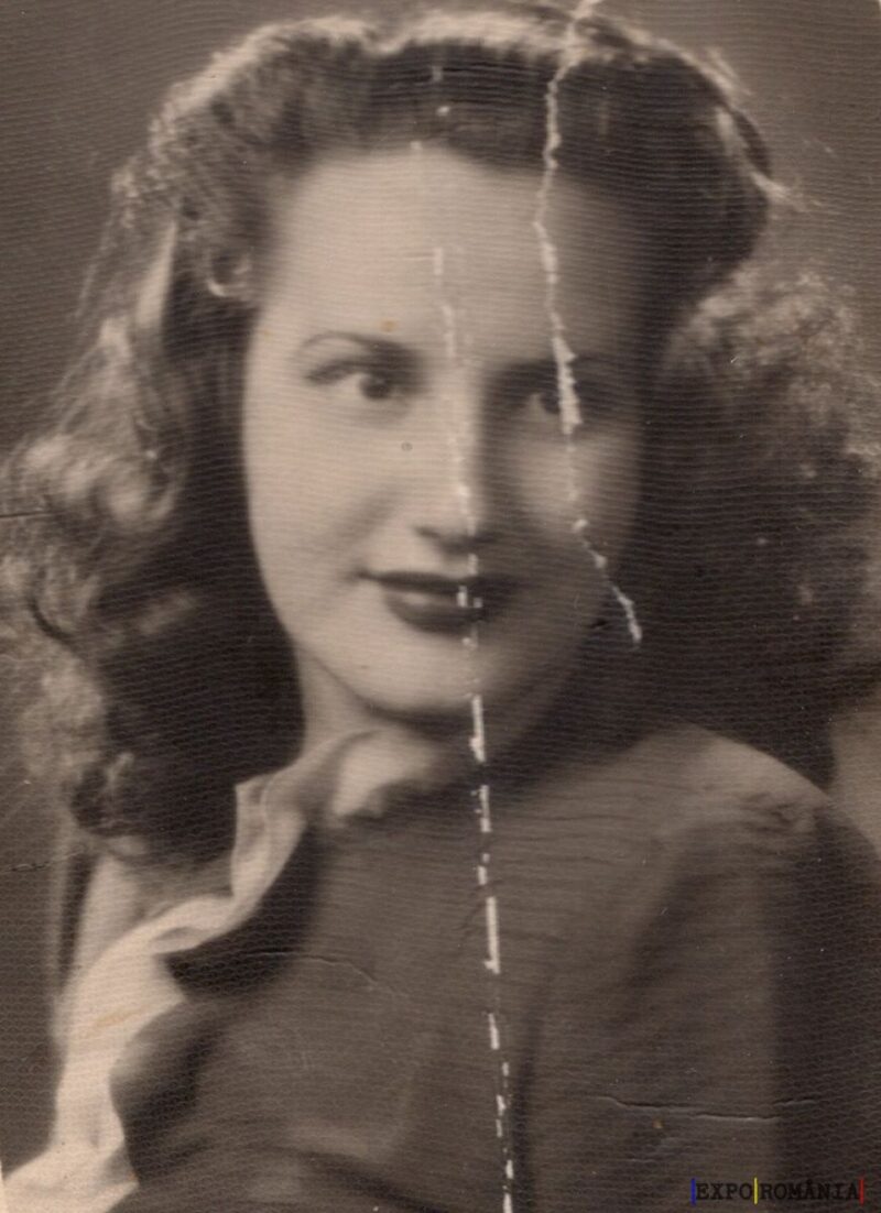 Portret vechi alb-negru