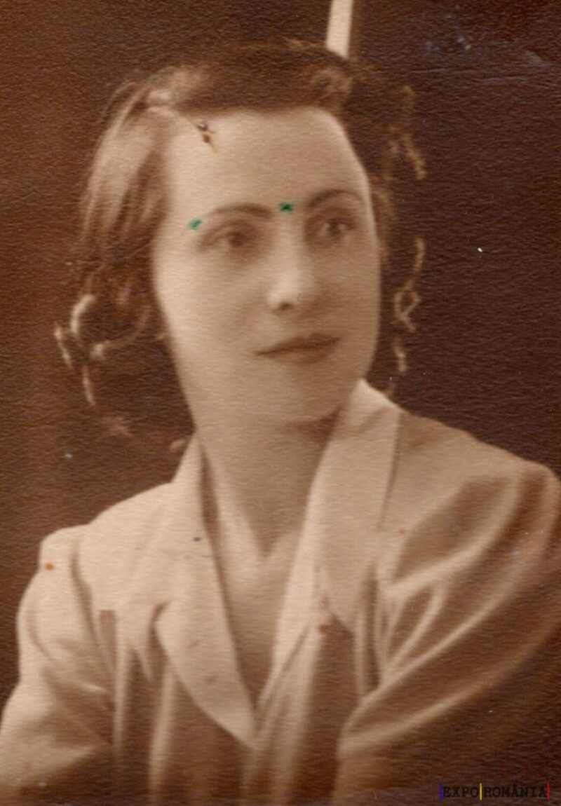 Portretul unei femei elegante în sepia