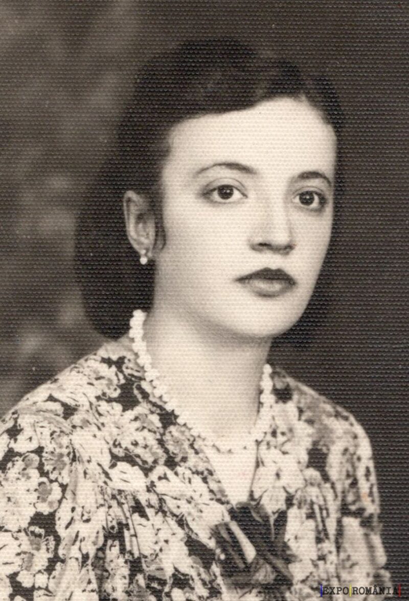 Portret vintage al unei femei elegante