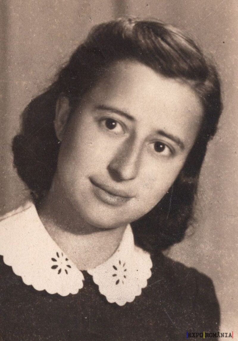 Portret vintage al unei tinere domnișoare