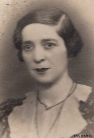 Portret vintage al unei femei elegante