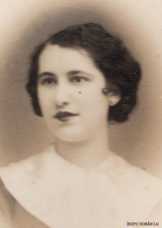 Portret vintage al unei femei elegante