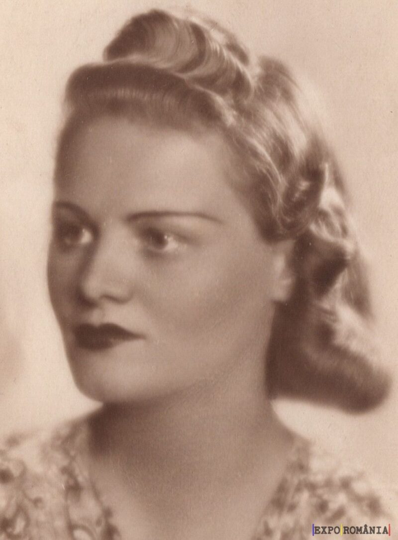 Portret vintage al unei femei elegante