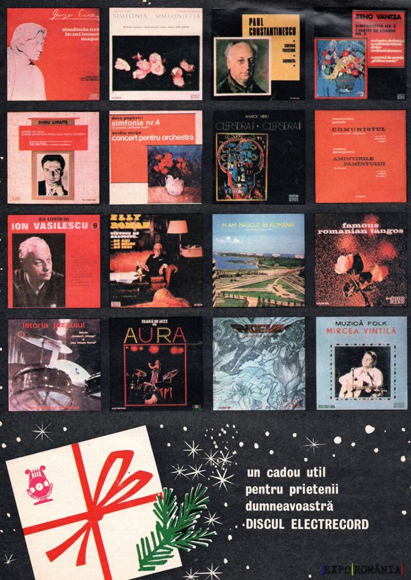 Discuri Electrecord ca dar pentru prieteni