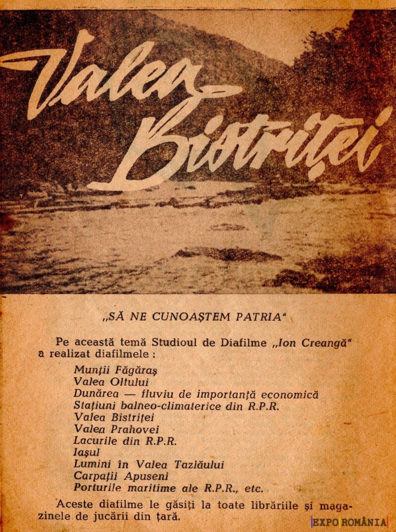 Valea Bistriței - Descoperim frumusețea naturală a patriei