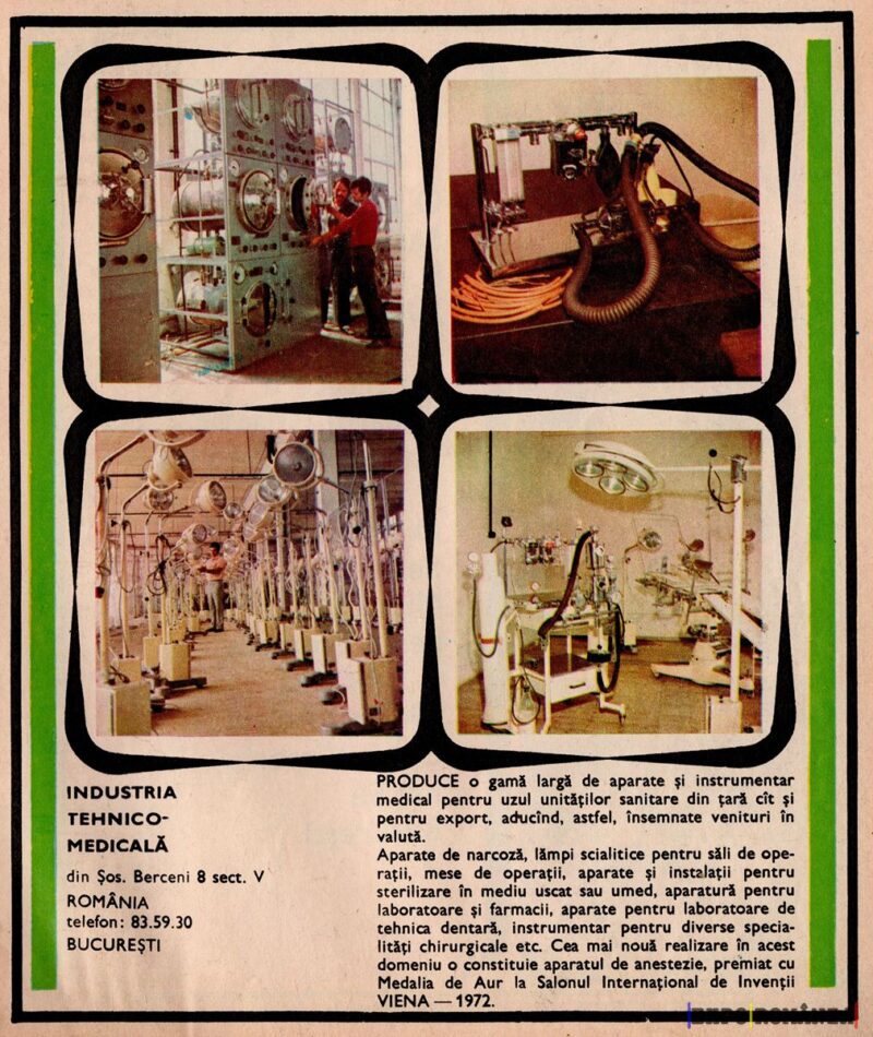 Inovație în industria tehnico-medicală românească