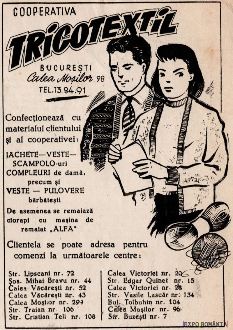 Cooperativa de tricotaje Tricotextil din București