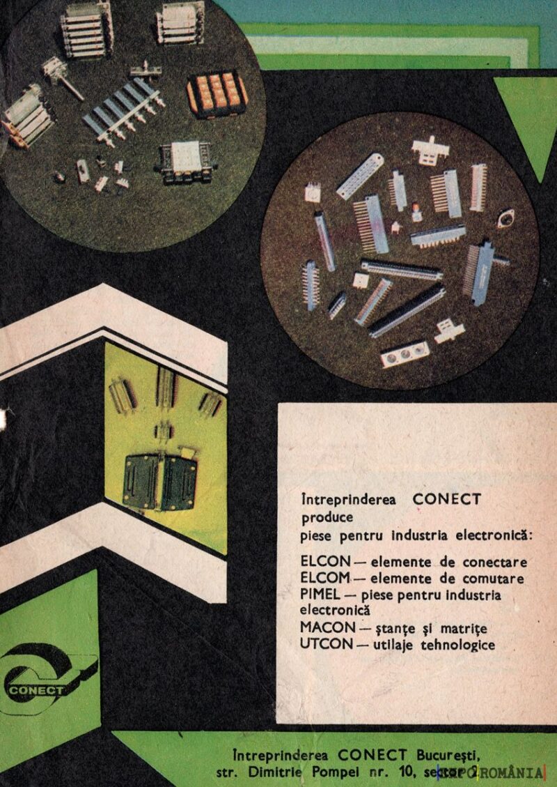 Produse electronice de la Interprinderea CONECT