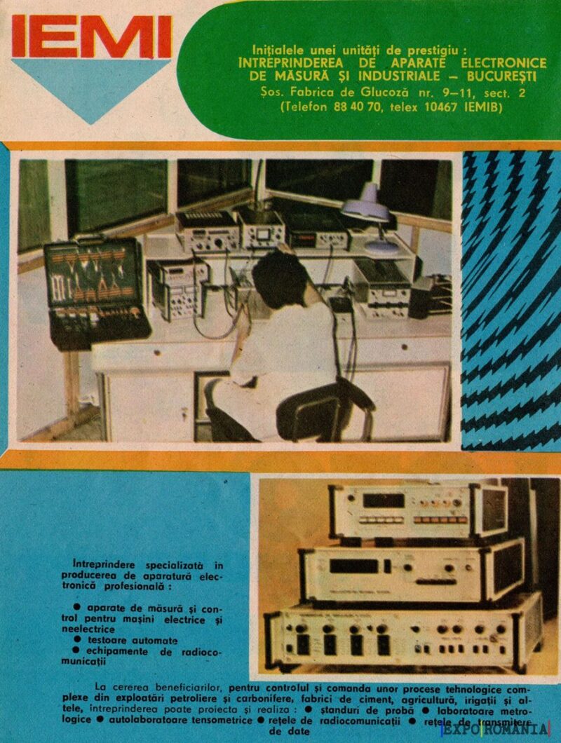 Tehnologie avansată în măsurători electronice