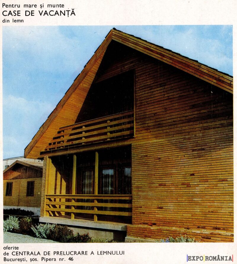 Case de vacanță din lemn pentru relaxare.