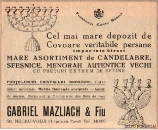 Promoții pentru candelabre și covoare persane