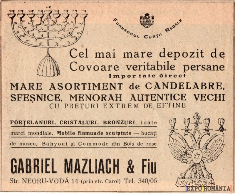 Promoții pentru candelabre și covoare persane