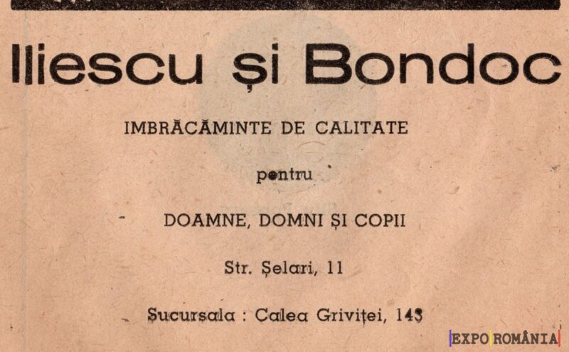Iliescu și Bondoc: Îmbrăcăminte de calitate