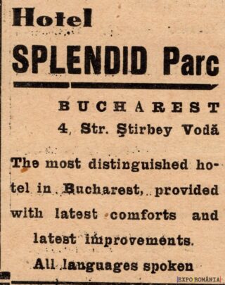 Hotelul Splendid din București: confort și rafinament.
