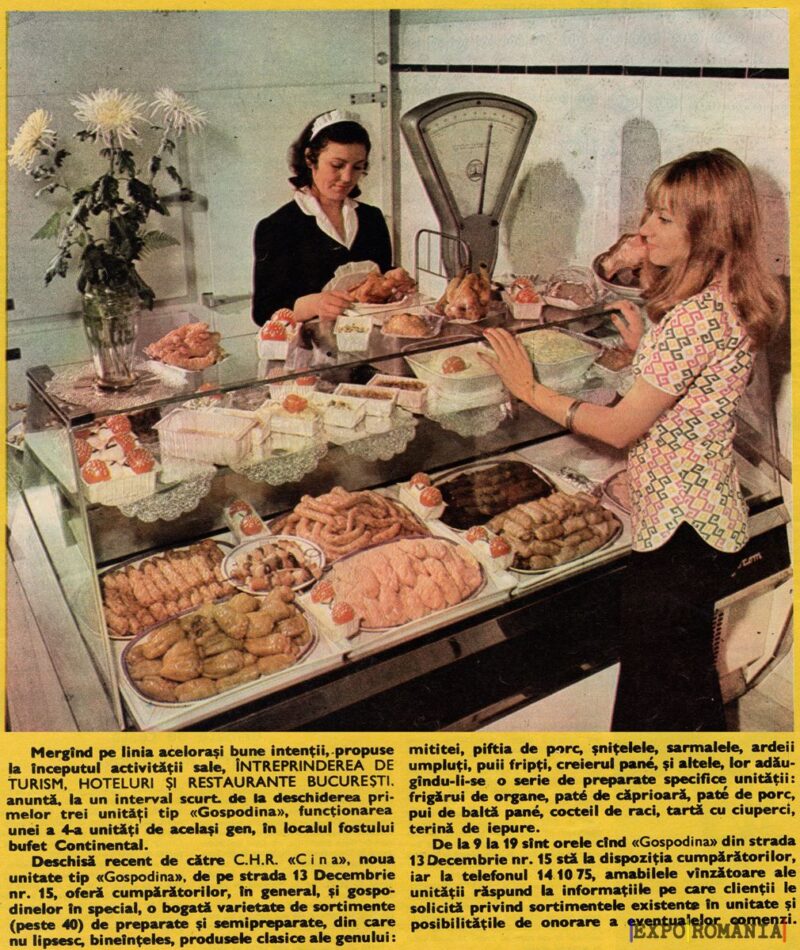 Dulciuri delicioase la restaurantul Continental