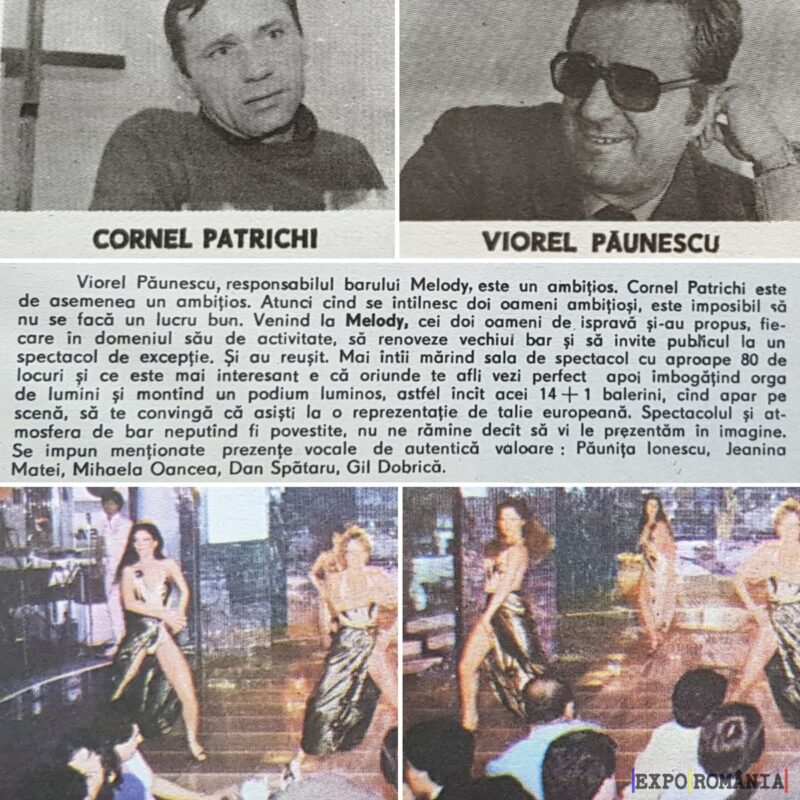 Colaborare în cadrul spectacolului Melody