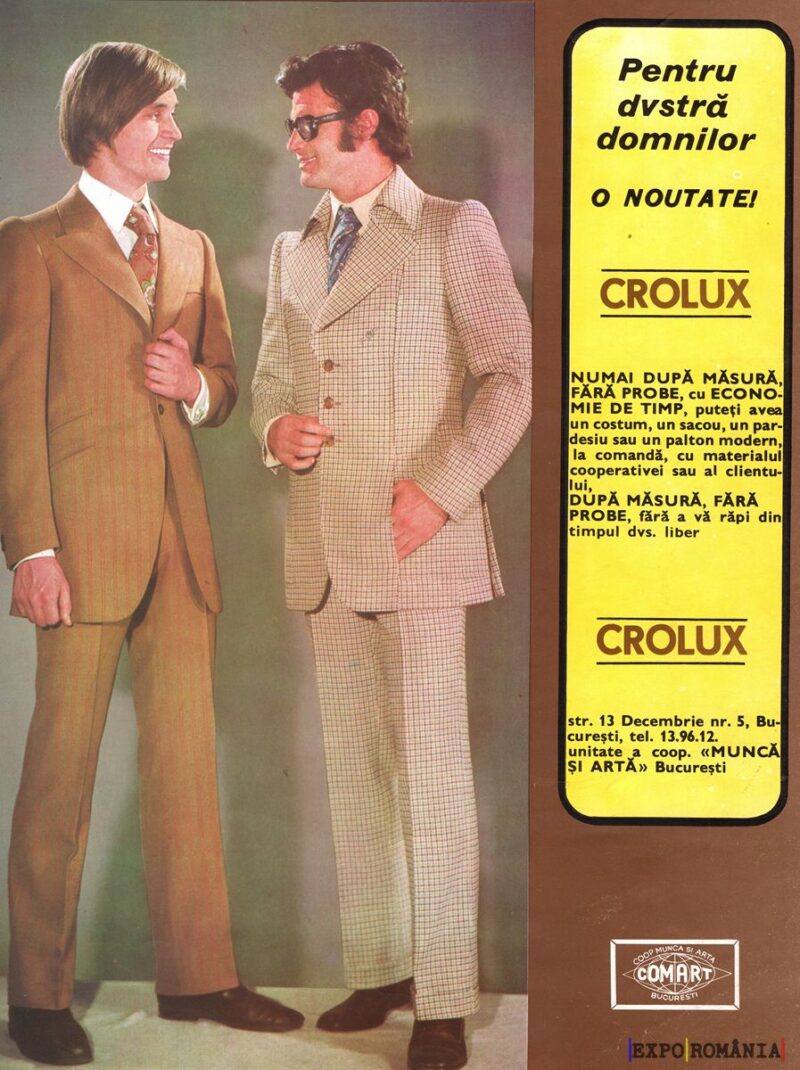 Costume elegante pentru bărbați în stil retro