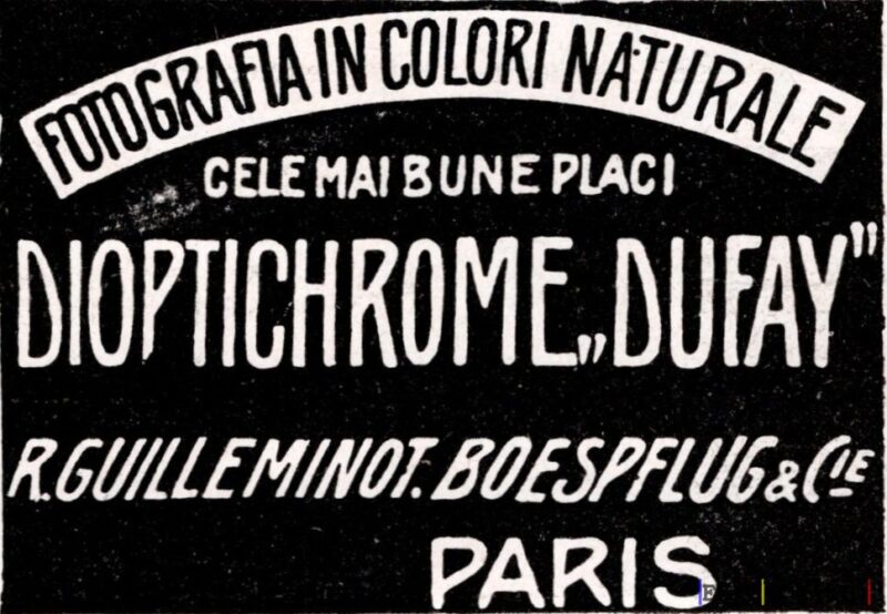 Fotografie în culori naturale Dufay