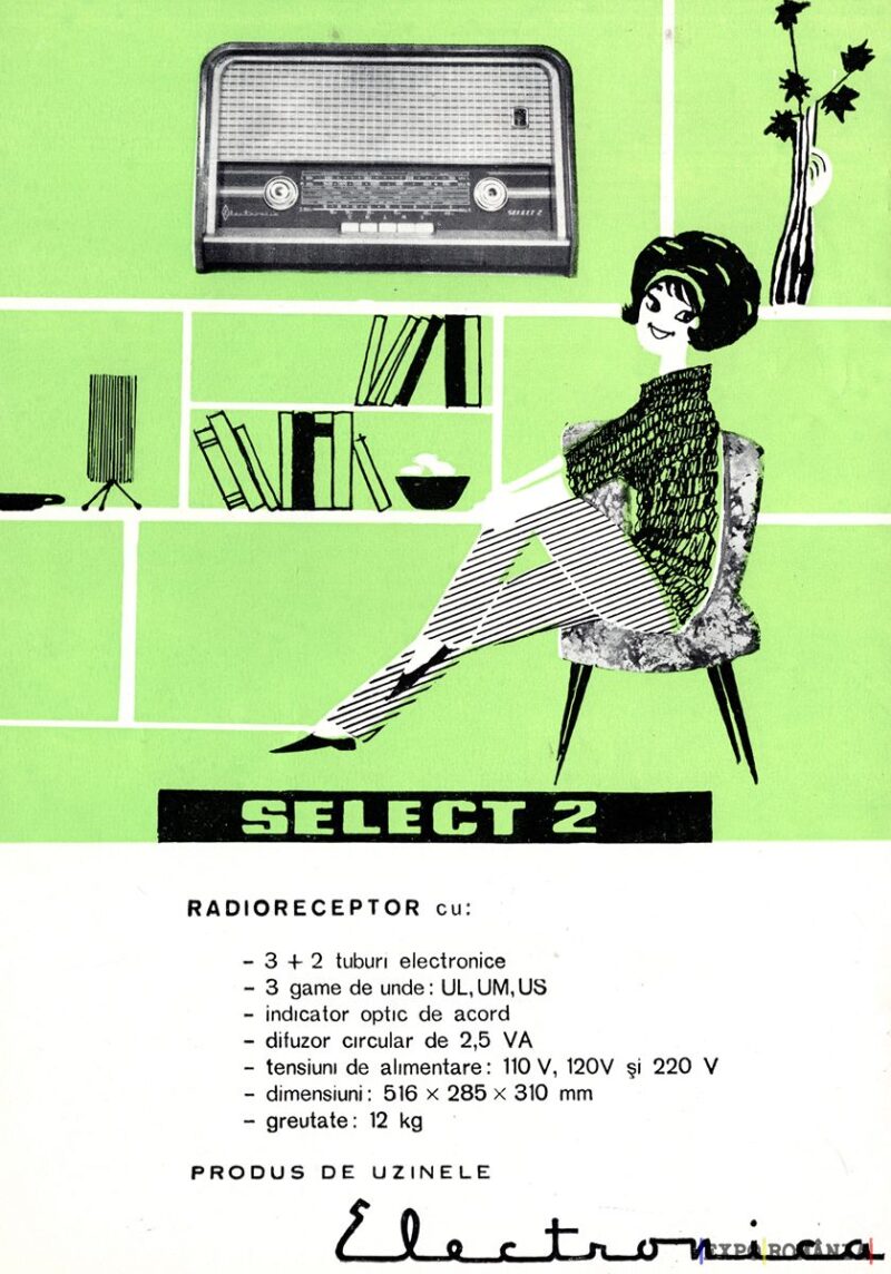 Radio Select 2 - Design retro și tehnologie clasică