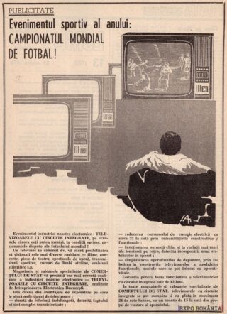 Campionatul mondial de fotbal la televizor