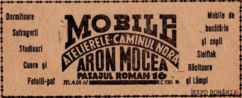 Mobilă de calitate la Aron Mocea