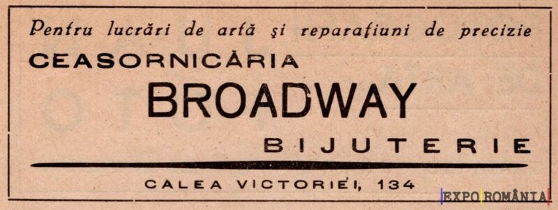 Ceasornicaria Broadway - Bijuterie pe Calea Victoriei