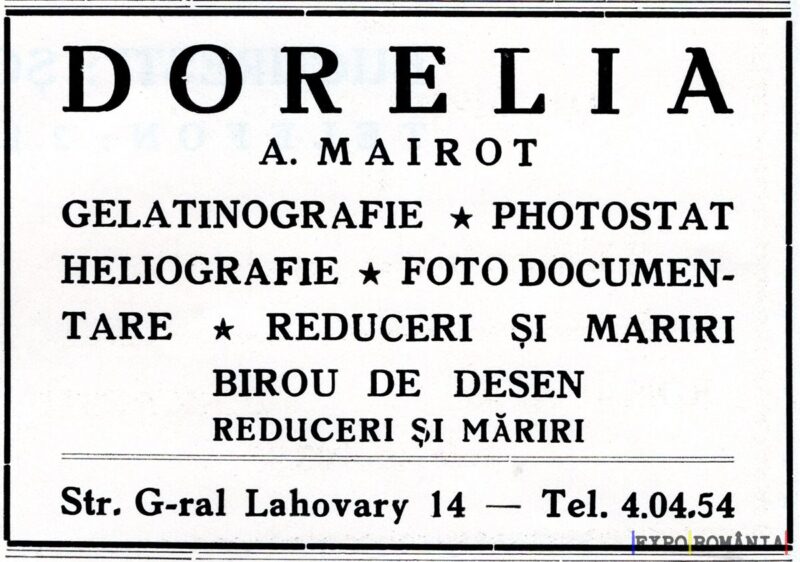 Servicii de tipografie și fotografie.