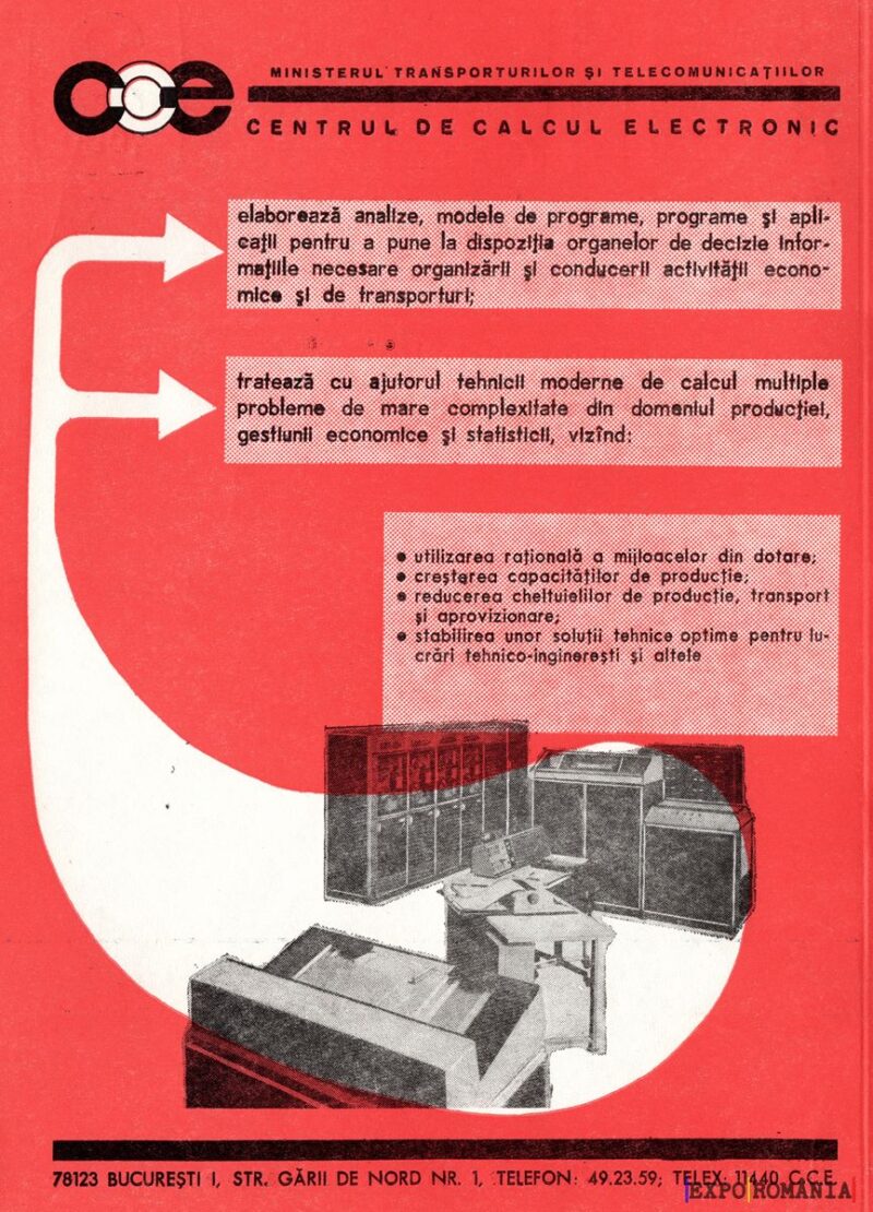 Centrul de Calcul Electronic: Soluții pentru Transporturi.