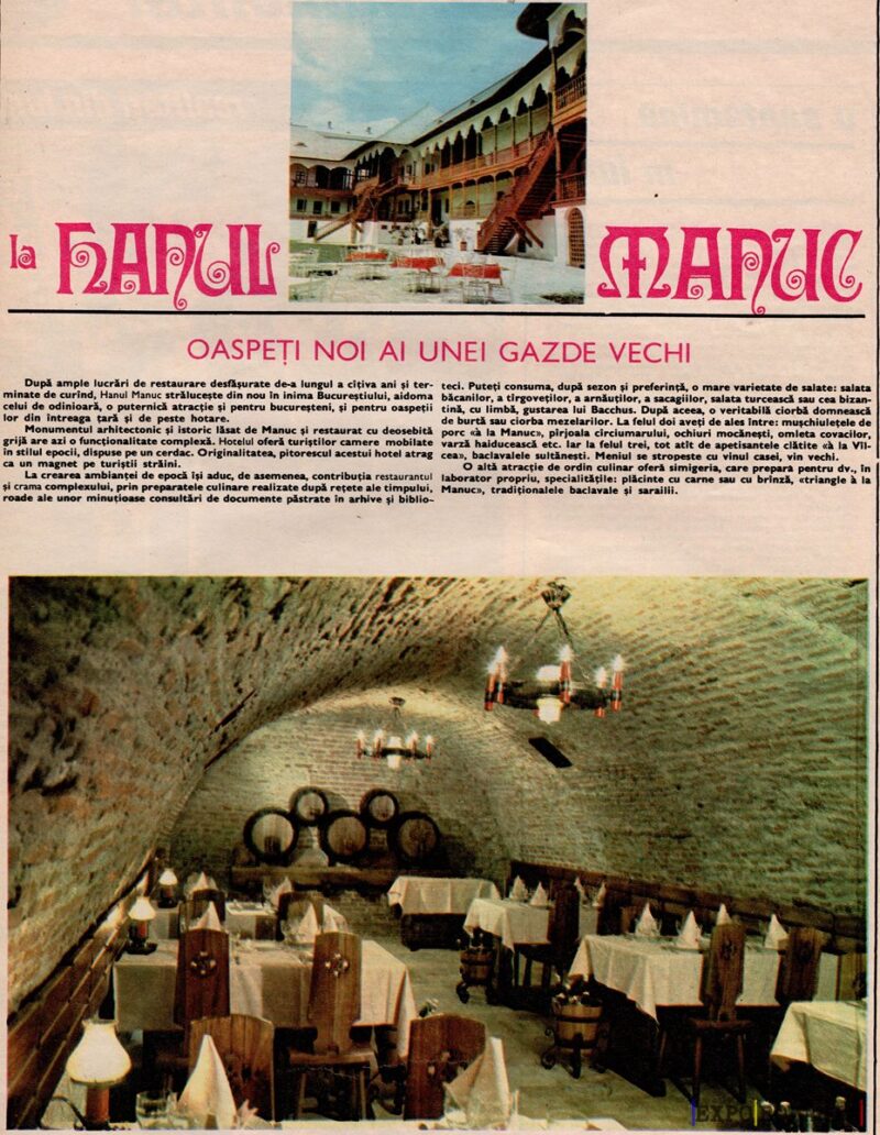 Restaurent tradițional cu atmosferă deosebită