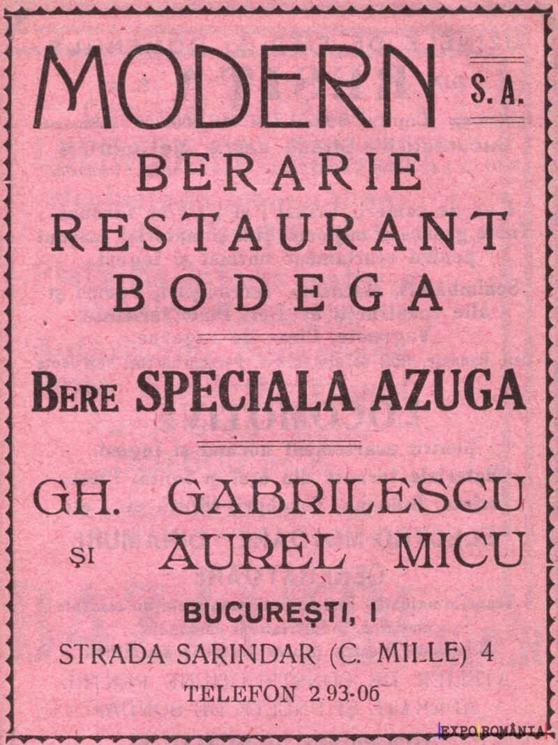 Berarie Modernă cu Bere Specială Azuga