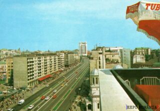 Peisaj urban dintr-un oraș românesc