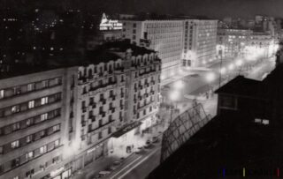 Noapte urbană în orașul istoric