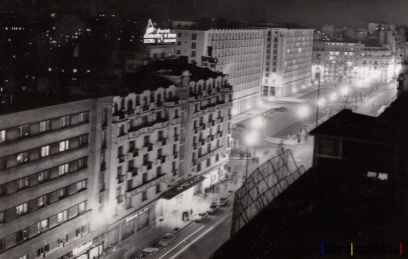 Noapte urbană în orașul istoric