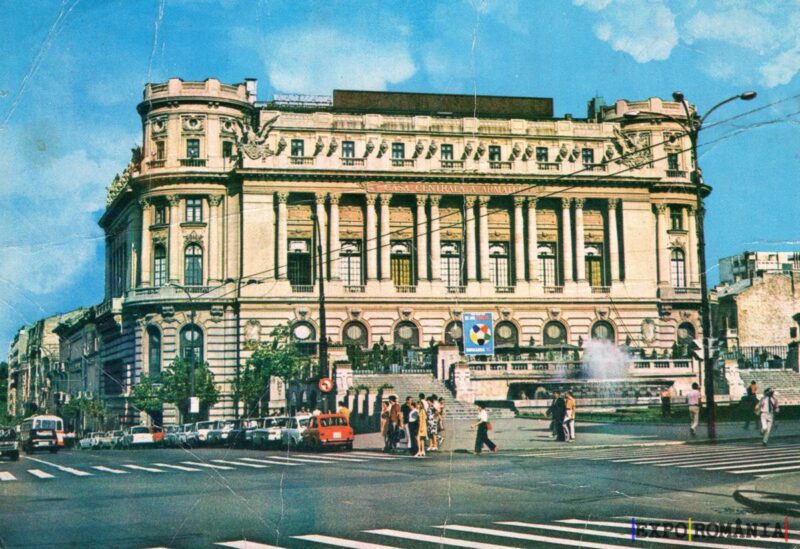 Clădire istorică în centrul orașului București