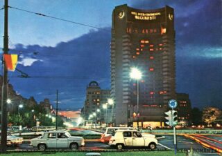 Bucureștiul nocturn și Hotelul Intercontinental