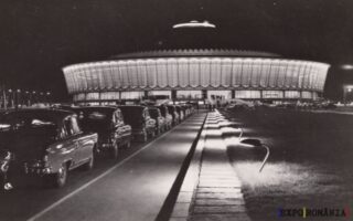 Spectacol nocturn la stadionul iluminat