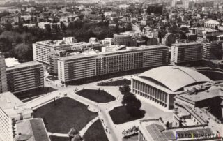 Vedere aeriană a unui oraș modern