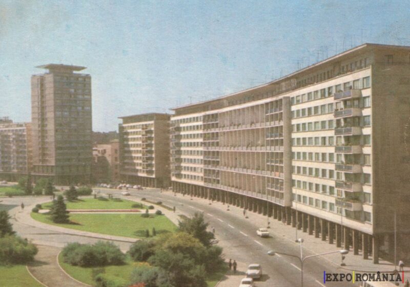 Arhitectură urbană dintr-un oraș românesc