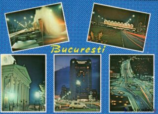 Bucureștiul nocturn în imagini vibrante