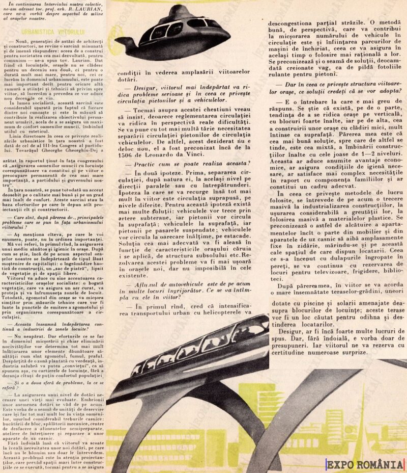 Interviu cu arhitectul Bogdan Laurian  -  anii '60 - 0008