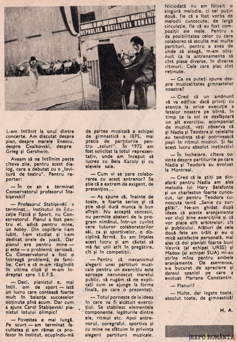 Interviu cu compozitorul Carol Stabisevski  -  anii '60 - 0011