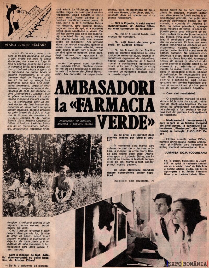 Interviu cu cercetatorii Aristina și Ladislau Elthes  -  anii '70 - 0038