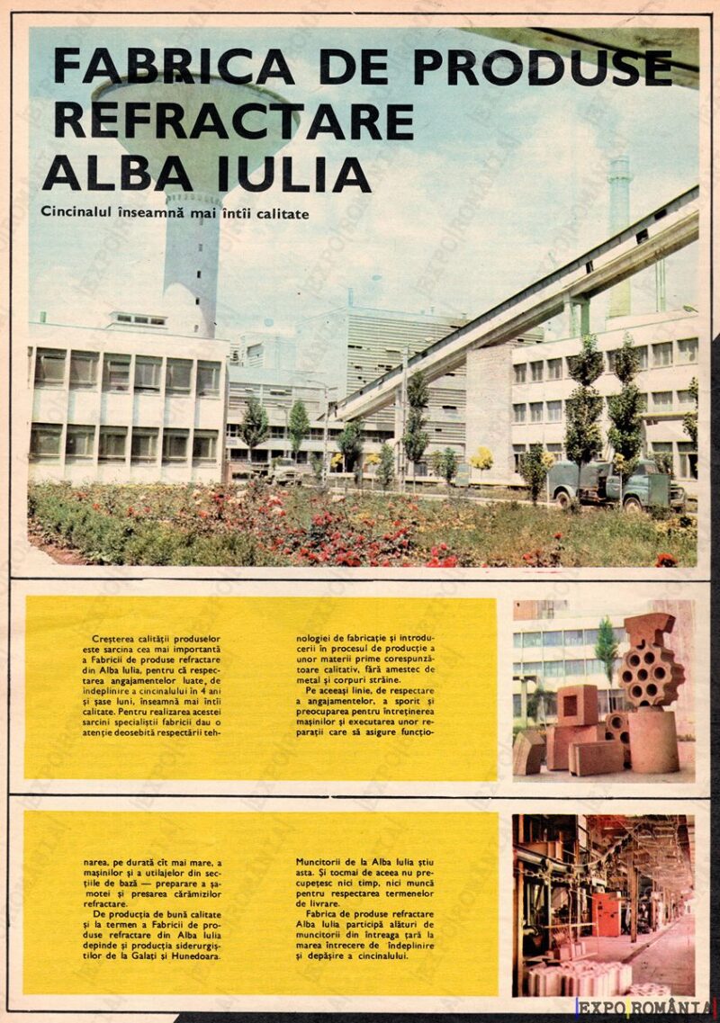 Fabrica de produse refractare din Alba Iulia