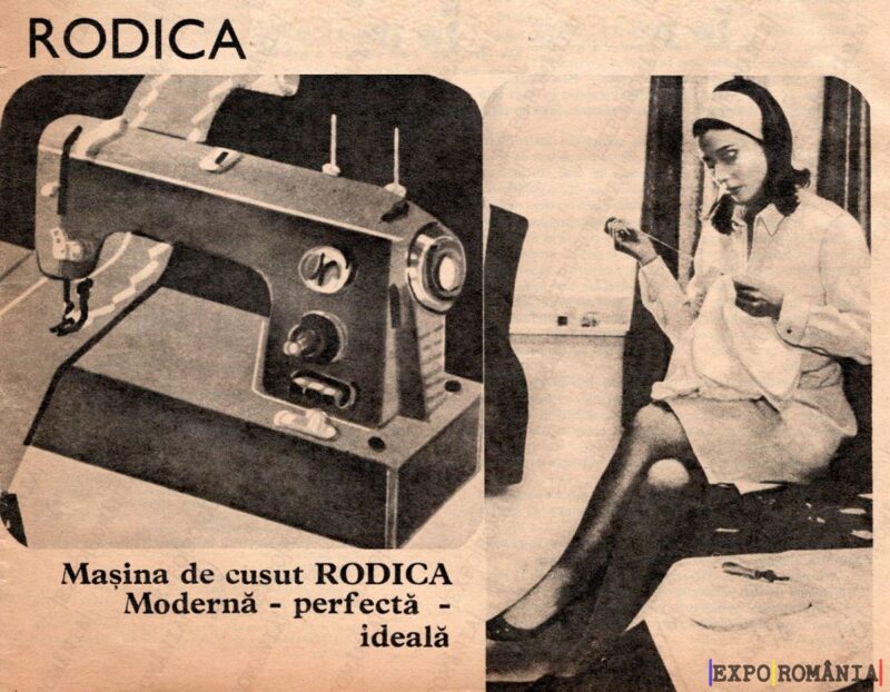 Mașina de cusut Rodica