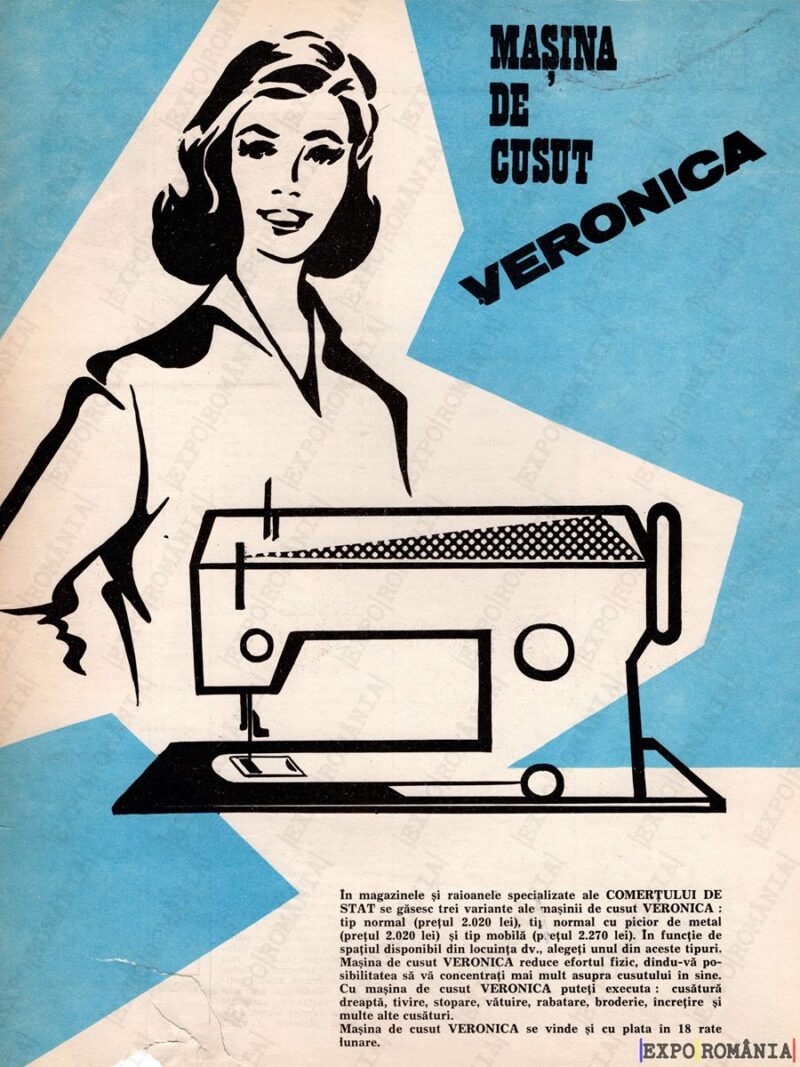Mașina de cusut Veronica