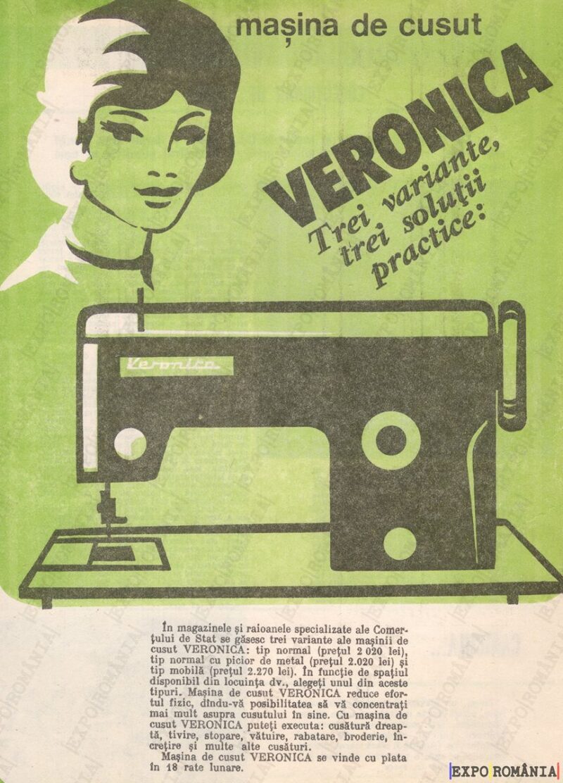 Mașina de cusut Veronica