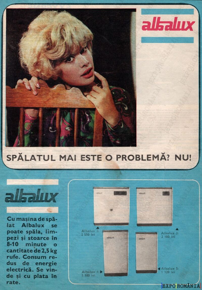 Spală rapid și eficient cu Albalux!